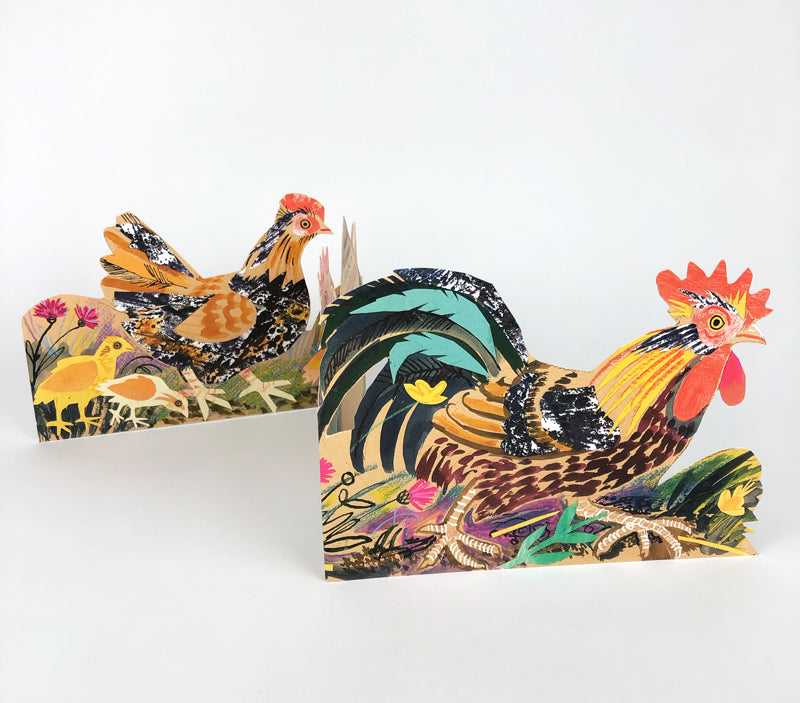 chicken card 