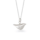 Bird Pendant Necklace Sterling Silver