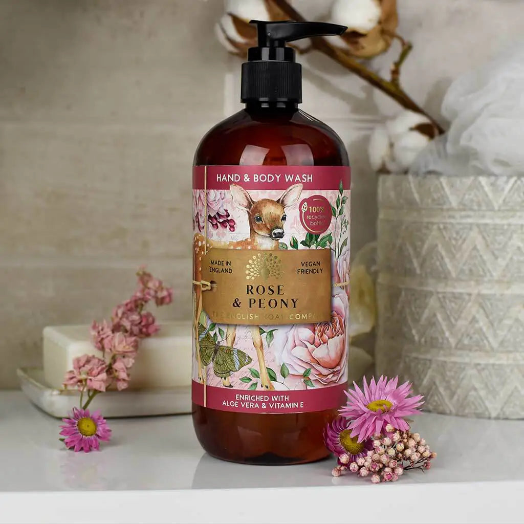 Anniversary Rose and Peony Hand and Body Wash