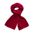 Silk Velvet Scarf - Hot Pink