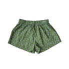 New Sleep Shorts: Green Falling Leaf