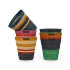 Seagrass Waste Paper Basket in Guardsman and Neyron