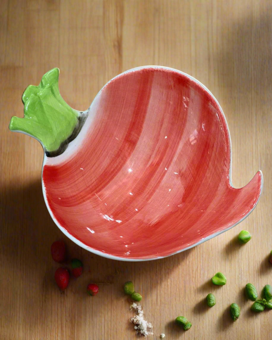 Vegetable Shape Snacks Sauce Dish Radish