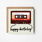 Birthday Mixtape Greeting Card