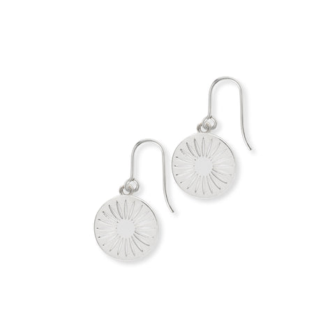 daisy token earrings 