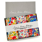 poppy field set of 3 hankies and pocket squares in liberty of London fabric 