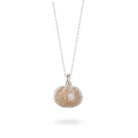 Venus Shell and Pearl Necklace Sterling Silver