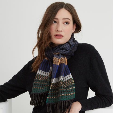 Wallace Sewell Scarf - Kyoto Navy