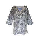 Cotton Tunic - Grey Bud